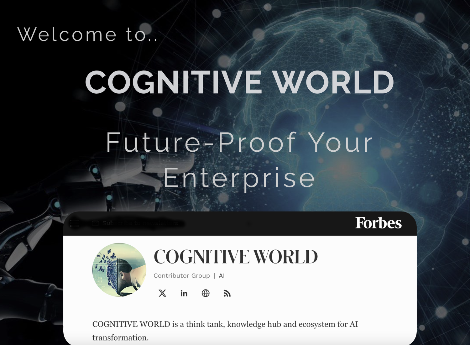  AI Think Tank | Knowledge Hub & Ecosystem | Cognitive World