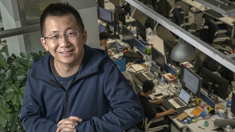 TikTok’s founder is now China’s richest person. But the country’s total number of billionaires has shrunk | CNN Business