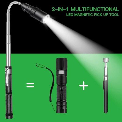 ?Light With Flexi Head & Magnetic Pick Up Tool?