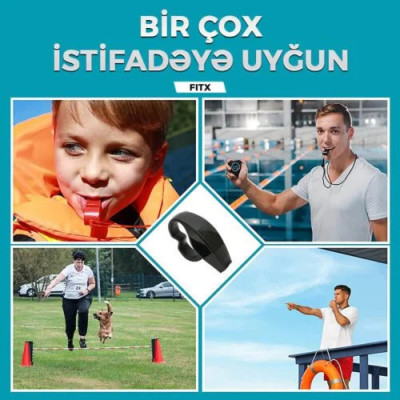 ?‍⚖️လက်ကိုင်ပါခရာ??‍♂️FOX40 NHL CAUL PEALESS FINGERGRIP WHISTLE?