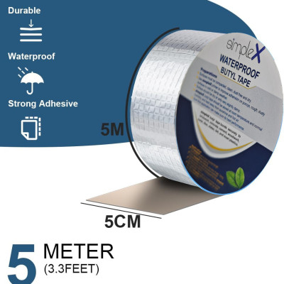 ?ကပ်အားကောင်း ရေလုံတိပ်?? Butyl Tape Aluminum Foil Tape ?️