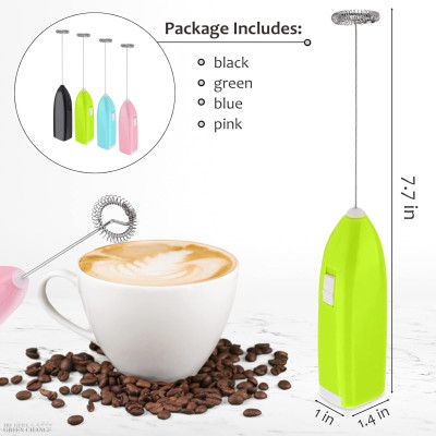 ☕️လက်ကိုင်မွှေစက် အသေး ?Electric Mini Kitchen Stirrer Milk Frother Coffee Egg Milk Shake Mixer ?
